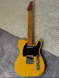 Fender Telecaster 黃色電吉他 Tele電吉他玩家系列電吉他