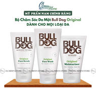 Bộ Chăm Sóc Da Dành Cho Nam BULLDOG SKINCARE (Sữa rửa mặt - Kem dưỡng ẩm - Tẩy tế bào chết)