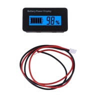 【CW】 50LF 12V 24V 48V Digital Battery Capacity Display Universal LCD Car Motorcycle Lead-acid Lithium Monitor Voltmeter