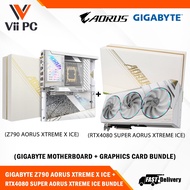 GIGABYTE Z790 AORUS XTREME X ICE MOTHERBOARD + AORUS GeForce RTX4080 RTX 4080 SUPER XTREME ICE 16GB 