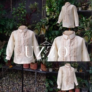 Modern Barong for Kid's | Random Computerized Embroidery Barong