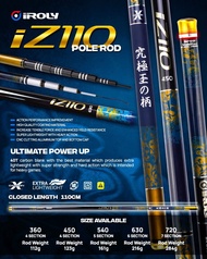 Joran Tegek Pancing IROLY IZ 110 |  IROLY IZ 110 Pole ROD