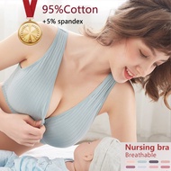 Maternity Bra Cotton Upper Open Clasps Full Thin Cup Pregnant Woman Nursing bra