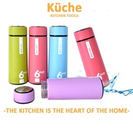 KUCHE 6oup Design 450ml Portable Simple Classic Insulated Water Bottle Multipurpose Tumbler Student Drinking Bottle