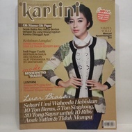 MAJALAH KARTINI NO 2349 13 JUNI 2013. COVER NIKITA WILLY