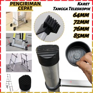 2PCS Universal Rubber Telescopic Ladder Round Foot Pads 6.4/7.2/7.6/8.5mm Anti-Slip Waterproof Rubbe