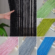 Door Curtain Adjustable Width Privacy Door Curtain Boho Chic Spiral String Door Curtain for Home Dec