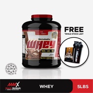 MMX Muscle Metabolix|Metabolix Whey 5LBS-57Serv+Build Lean Muscle+Weight Loss+Cutting+Shredded+Muscl