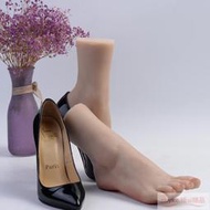 天工仿真足模鉑金矽膠靜脈腳模成人模特鞋襪假腳拍攝道具TG3604