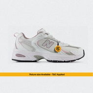 Running Shoes Wanita NB 530 White Pink Silver 100% BNIB Authentic