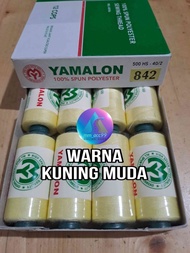 COD Benang Jahit Yamalon 500 Yard Warna Warni Isi 12pcs / Benang Jahit Warna Lengkap / Benang Jahit 