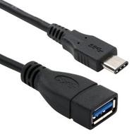 全城熱賣 - USB 3.1 C型諾基亞適用於Nokia N1平板數據線 對3.0 A母OTG U盤線 線長：1m(黑色)