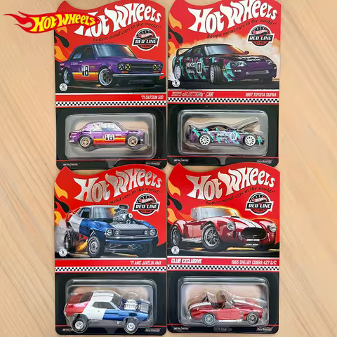 In Stock Hot Wheels RLC 71 DATSUN 510 71 AMC JAVELIN AMX 1997 TOYOTA SUPRA 1/64 Scale Collectible Ca