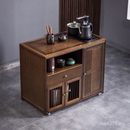 Balcony Coffee Table Mobile Kung Fu Tea with Kettle Integrated Tea Table Tea Set Household Wheel Tea
