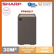 SHARP FPS40LT 30m² Plasmacluster Technology Air Purifier I Auto Mode