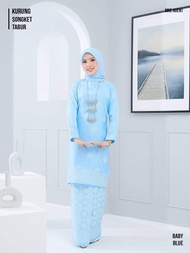 KURUNG SONGKET TABUR EXCLUSIVE BABY BLUE BY MASROM