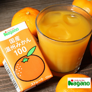 月の光 - 日本Nagano 100%純溫州蜜柑汁-兒童純果汁(3盒裝)不加糖,水,色素,無防腐劑(平行進口)