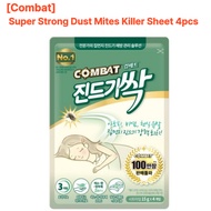 [Combat] Super Stong Dust Mite Killer Sheet 4ea, Dust Mite Remover, Dust Mite Repellent, Dust Mite S