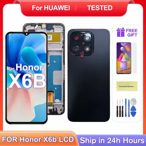 OEM For Honor X6B 6.56''For honor X6b JDY-LX1 JDY-LX2 LCD Display Touch Screen Digitizer Assembly Re