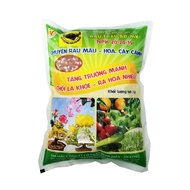 1kg package - Dau Trau NPK Fertilizer 20-20-15 - VTNN Nong Dien Trang