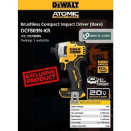 DEWALT. Brushless Compact Impact Driver - Bare (DCF809N-KR)