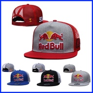 hot หมวกแข่ง Red Bull MotoGP หมวก Trucker แบบปรับได้สำหรับรถวิบาก