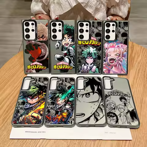 My Hero Academia Cover For Samsung Galaxy S26 S25 Edge S24 S23 S22 S21 S20 FE Ultra Plus Colorful Ph