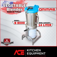 [ORIMAS ] Industrial Fruit Vegetable Blender Apple Carrot Pear Strawberry Orange Juicer Making Machi