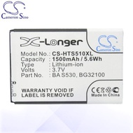 CS Battery For HTC S510b / HTC S510E / HTC Salsa Phone Battery HTS510XL