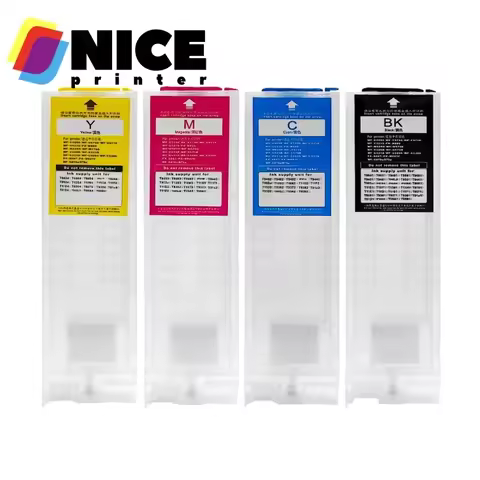 1Set T11B1 T11A2 T11A3 T11A4 Refillable Ink Cartridge without Chip for Epson WF-C5810 Free Shipping