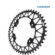 absoluteBLACK Chainring Gravel 1x Oval 110/4 44T Grey