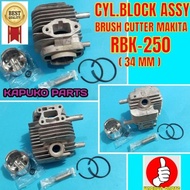 228 BLOK ASSY 34MM UNTUK MESIN POTONG RUMPUT 2TAK