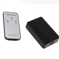 帶遙控 HDMI 分線器無需供電 一鍵切換 3入1出 HDMI HUB 切換器 Switcher 3x1 3 in 1 out TV 電視 Projector 投影機 顯示器 Monitor 1個輸入連接3個HDMI裝置