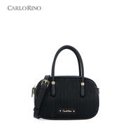 Carlo Rino Black Silvia Noir Bag