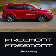 2pcs Decal Sticker car body sticker for fiat freemont