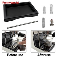 Coffee Machine Low Drip Tray for Gaggia Classic Pro with Complete OPV Spring Kit