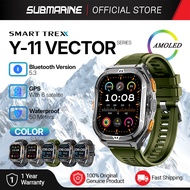 SMART TREX Y-11 VECTOR Smart Watch Man Women 100 Sport Modes 50M Waterproof Hiking Compass Watch Jam