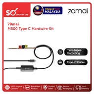 70mai M500 Hardwire Kit | Compatible For 70mai M500 Dashcam | 24 hours Parking Recording | Time-laps