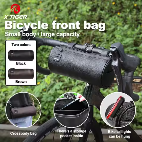 X-TIGER Mountain Road Bike Bag Bicycle Waterproof Handlebar Bag Portable Multifunctional Shoulder Ba