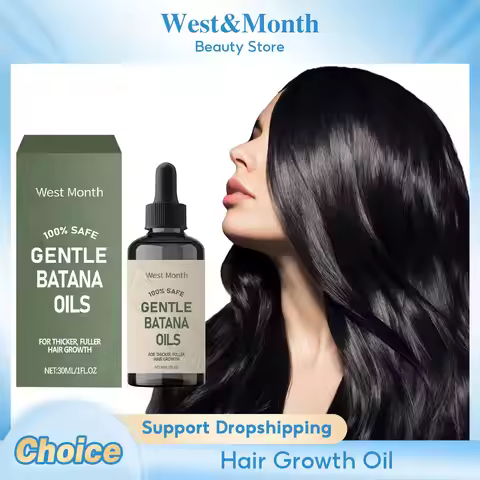 Hair Growth Oil Thicken Hair Soothing Scalp Balance Sebum Nourishing Enhance Shine Awaken Hair Folli