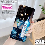 Oppo A54 Case - Oppo A54 Softcase - Fashion Drink Case - Oppo A54 Casing - Pro Camera Softcase - Tpu