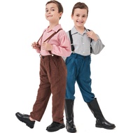 Jojokids B-240130 | European farmer boy costume halloween | American eeopa village farmer costume fo