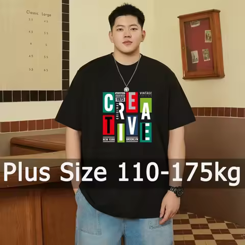Printed T-shirt Men Plus Size Pro Choice Oversized T Shirt 110-175kg 6XL/7XL Round Neck Short Sleeve