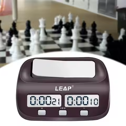 Chess Timer Memory Function Digital Watch Large Screen DC 1.5V for Chess