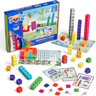 [sgstock] NumberBlocks MathLink Cubes 93417 Number Blocks, 1-10 Cubes, 100 Piece Activity Set, Math 