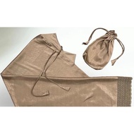 Telekung Travel Silk Premium For Free Telekung Bag And Prayer Cloth