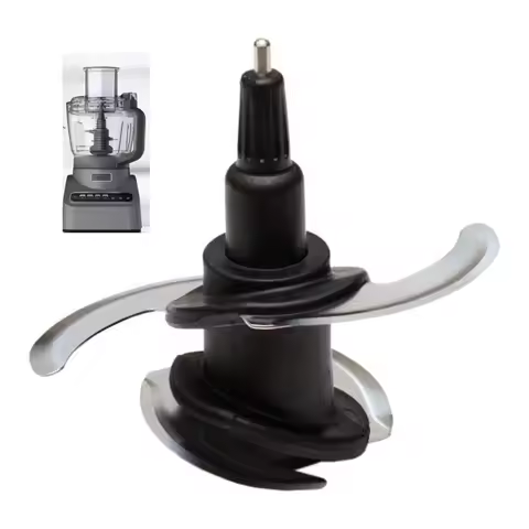 Blender 4-Blade Replacement for Ninja 64-oz Food Processor Bowl Chopping Blade Fits BL682 BL770 BL91
