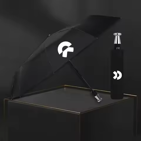For NIO ET5 ET7 ET9 ES6 ES8 EC6 EC7 ES7 Car Automatic Folding Windproof Sunshade Umbrella Automatica