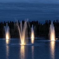 Underwater Light Embedded High Voltage 85-265v LED Floodlight RGB Fountain Pool Pond Aquarium Spotli