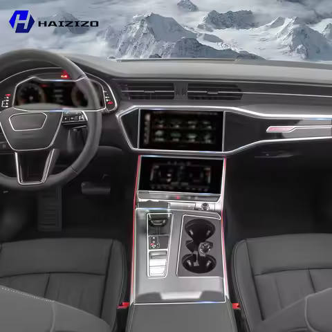 For Audi A6 C8/A7 4K8 2019-2024 Automotive interior center console protection sticker LCD display ma